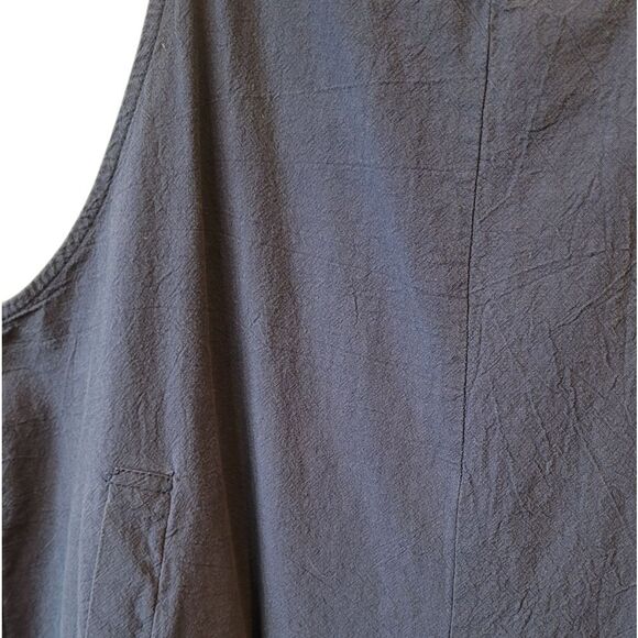 Unbranded Women's Dusty Blue Linen Blend Jumpsuit Size 2XL - Picture 3 of 5